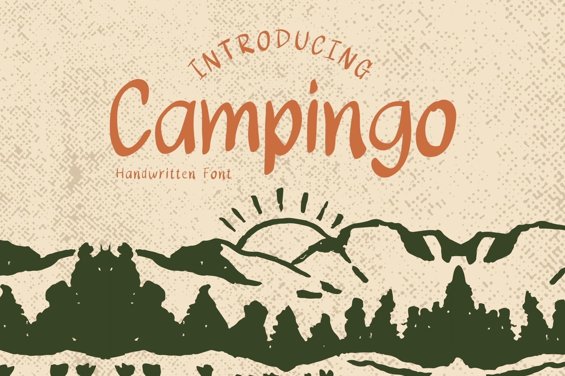 Шрифт Campingo